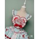 Twin Bears Take A Bite Of Cake Green&Red JSK and Salopette(1st Pre-Order/Full Payment Without Shipping)